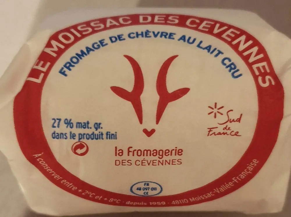 Fromage de chèvre Le Moissac des Cévennes