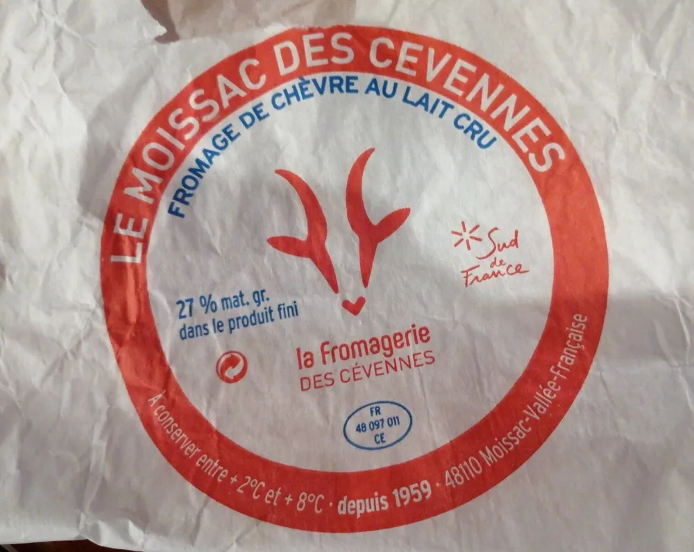Fromage de chèvre au lait cru