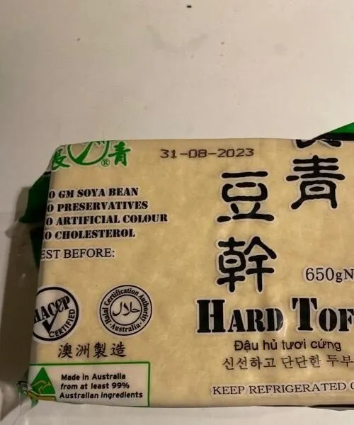 Hard tofu