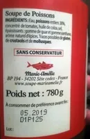 Soupe de poissons à la Sétoise