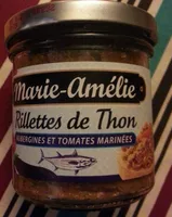 Rillettes de Thon Aubergines et Tomates Marinées