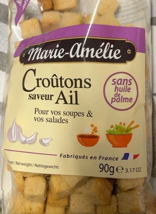 Croûtons saveur ail