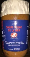 Soupe rouge de la mer