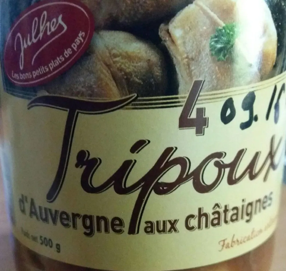 Tripoux d'Auvergne aux châtaignes