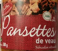 Pansettes de Veau