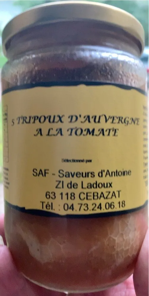 Tripoux d’au ergne a la tomate