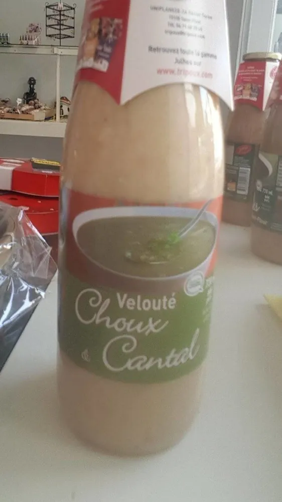 Velouté choux et  Cantal