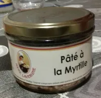 Paté à la myrtille