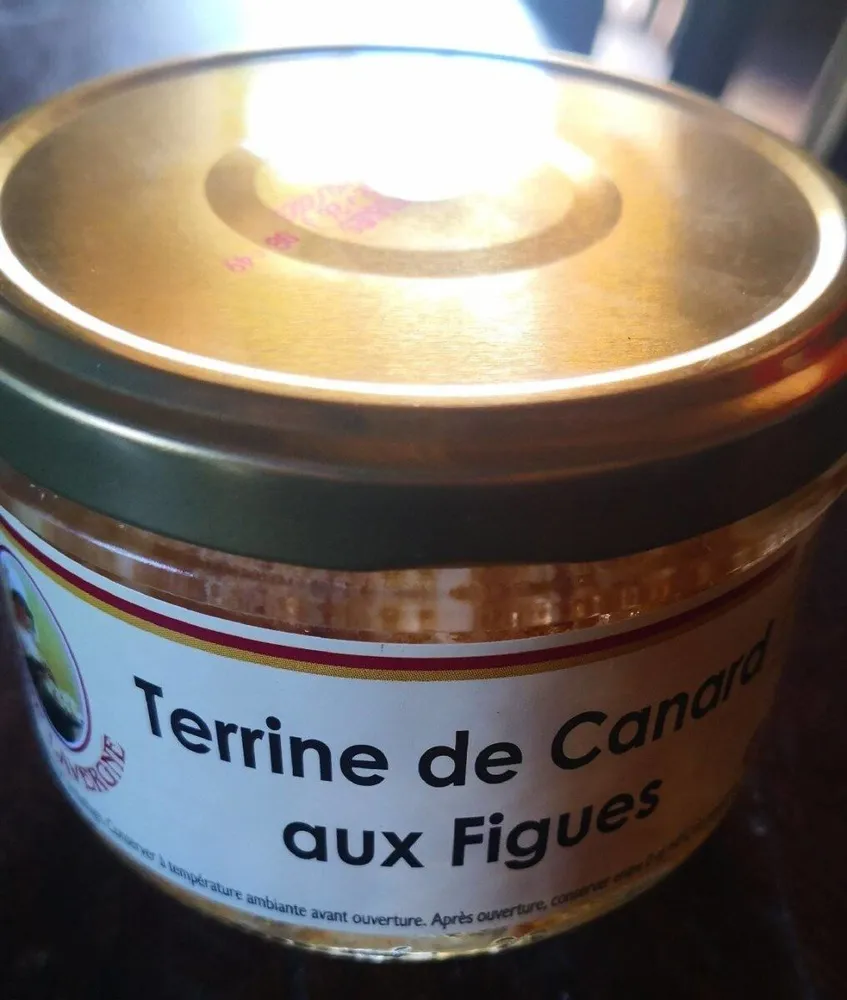 Terrine de canard aux figues