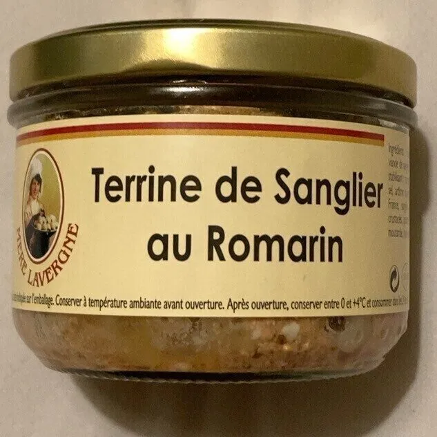 Terrine de sanglier au Romarin