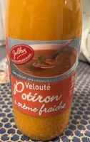 Velouté potiron et crème fraiche