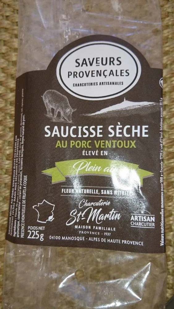 Saucisse sèche