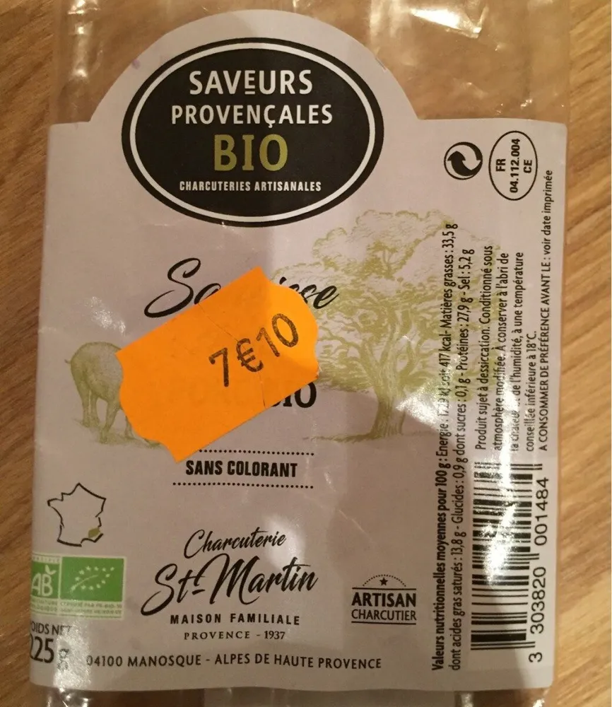 Charcuterie St-Martin