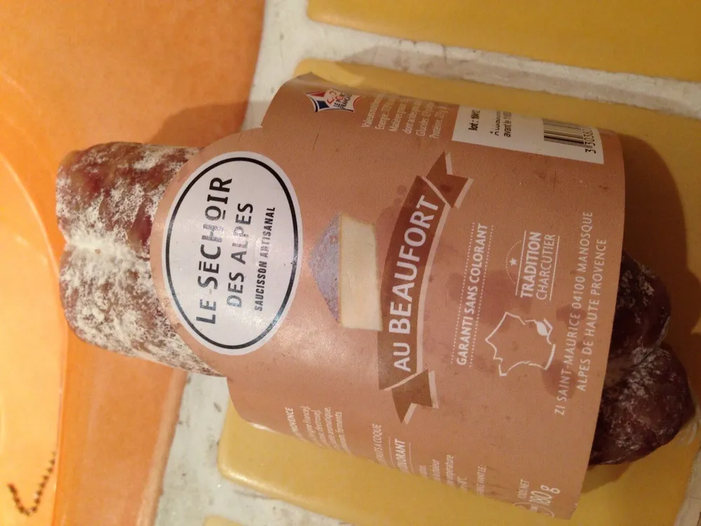 Saucisson au beaufort