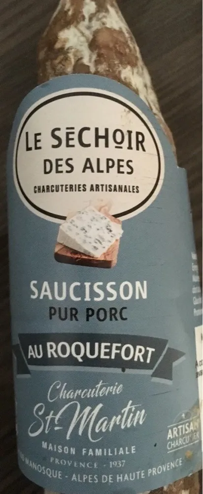 Saucisson au roquefort