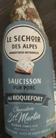 Saucisson au roquefort
