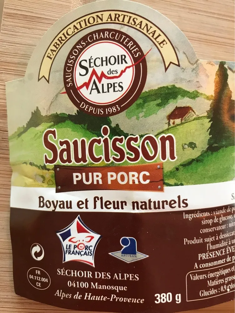 Saucisson pur porc