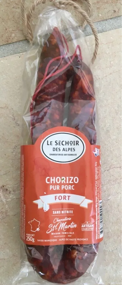 Chorizo pur porc fort