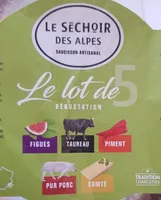 Lot de 5 saucissons "le séchoir des Alpes"