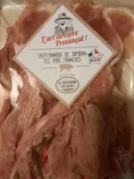 Chiffonnade de jambon sec porc français