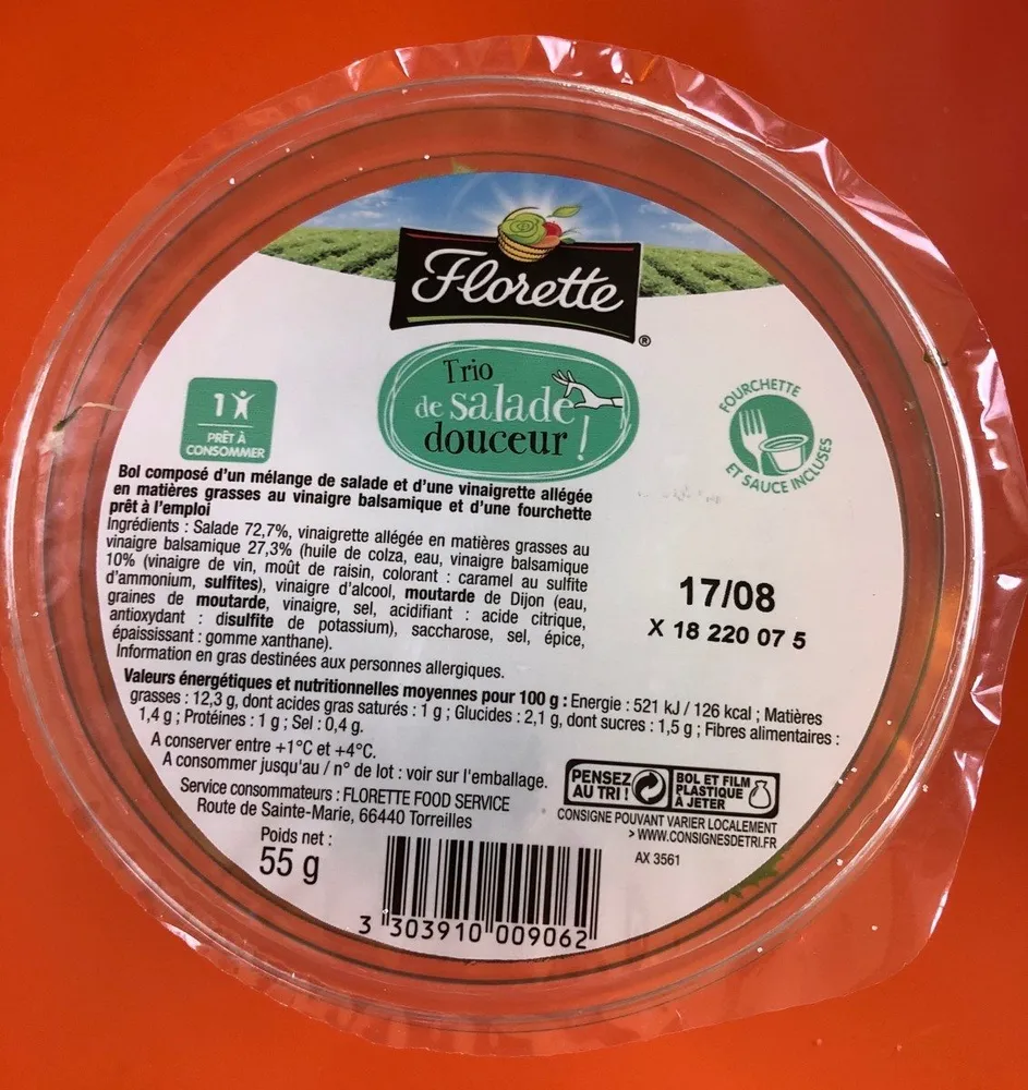 Trio de salade douceur