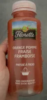Jus orange pomme framboise fraise