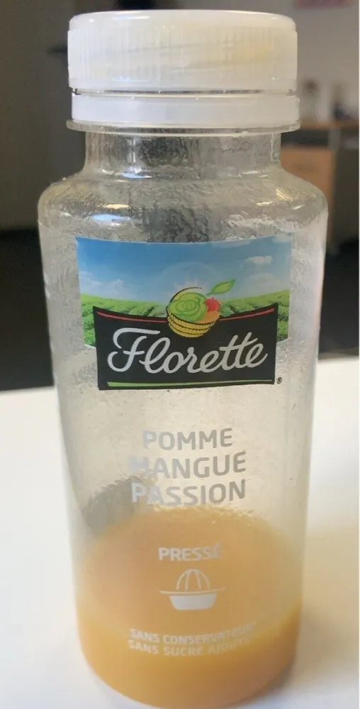Smoothie pomme mangue passion