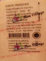 Comte tranches