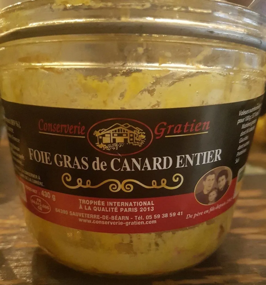 Foie Gras de Canard Entier