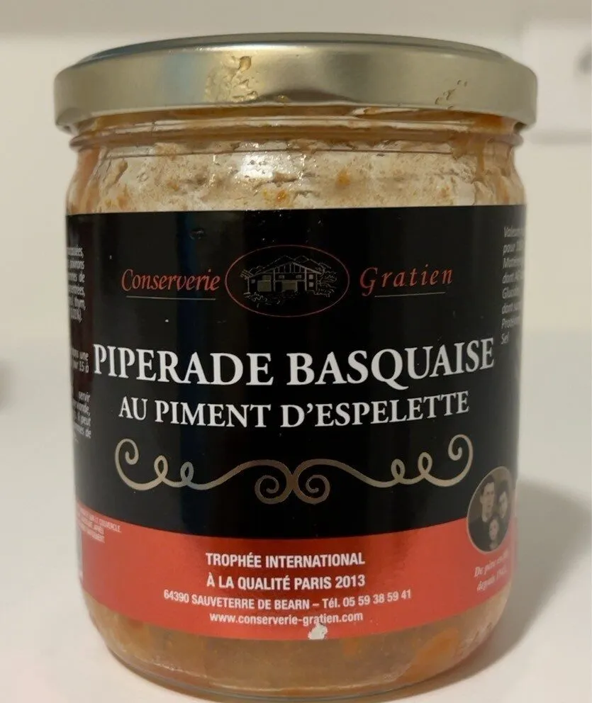 Piperade basquaise au piment d’Espelette