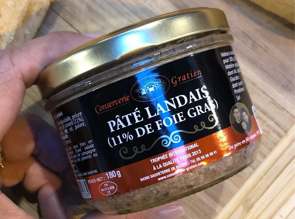 Pate landais  11% foie gras
