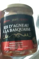 Ris d'agneau à la basquaise