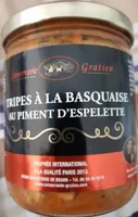 Tripes à la basquaise au piment d'Espelette