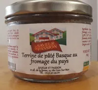 Terrine de pâté basque au fromage du pays