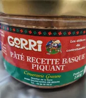 Pâté recette Basque piquant