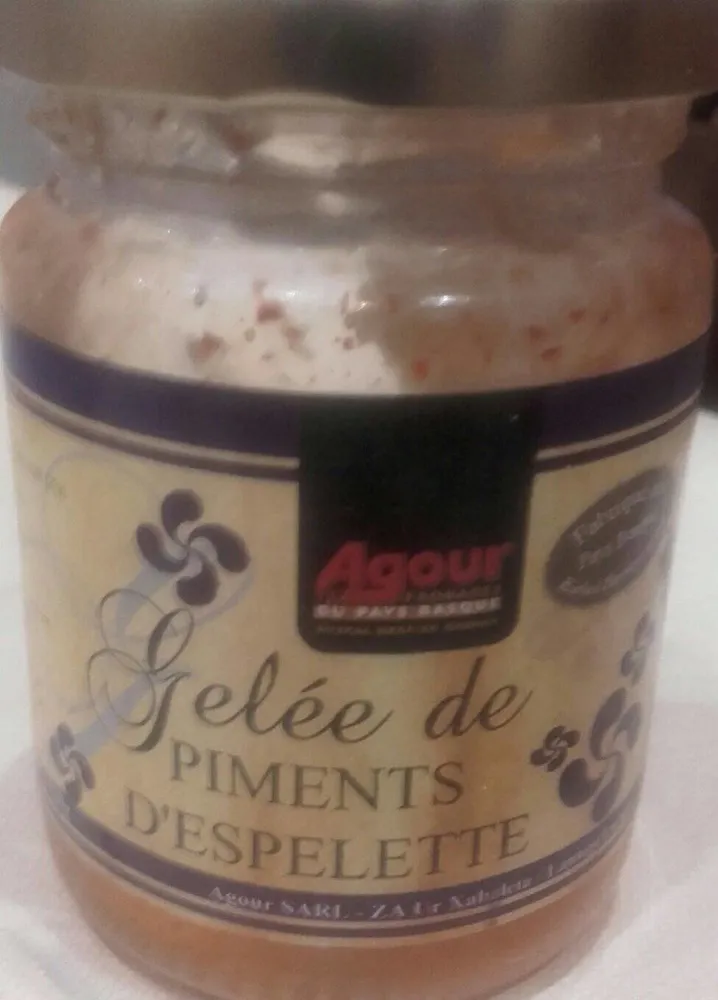 Gelée de piments d'Espelette