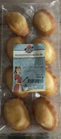 Madeleines coques x8