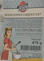 Madeleines coques