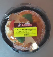 Gâteau des rois beurre fruits confits