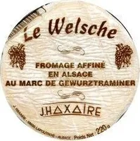 Welsche au Marc de Gewurtz 26%MG 220g lait pasteurise