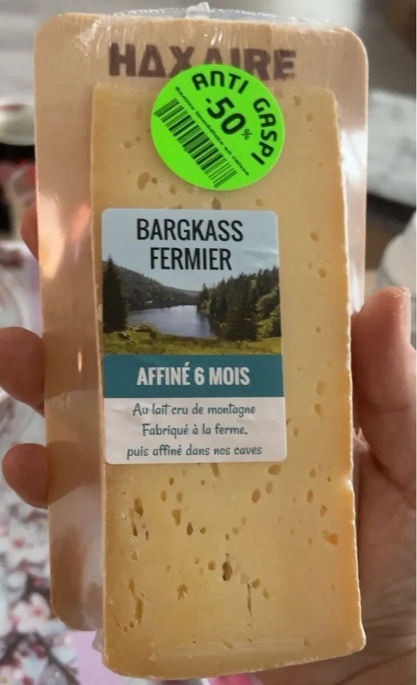 Bargkrass fermier au lait cru