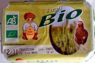 6 Oeufs Bio
