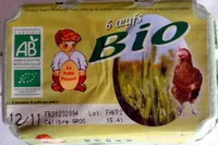 6 Oeufs Bio