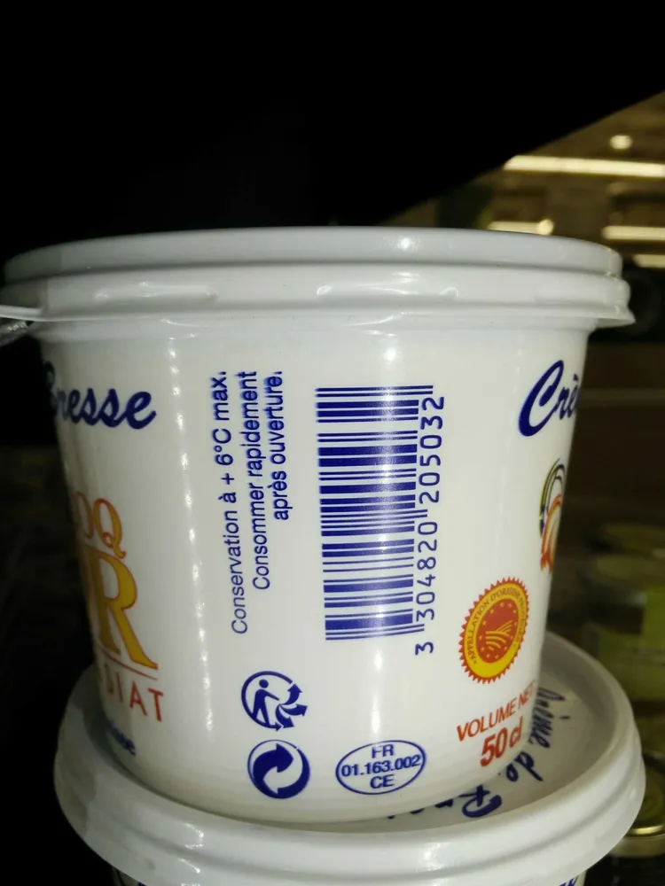Crème de Bresse