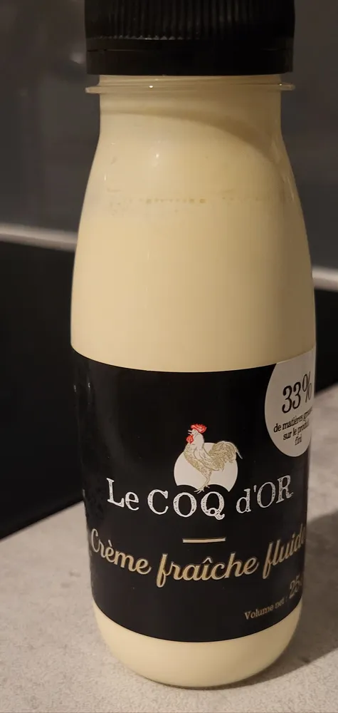 Crème fraîche fluide