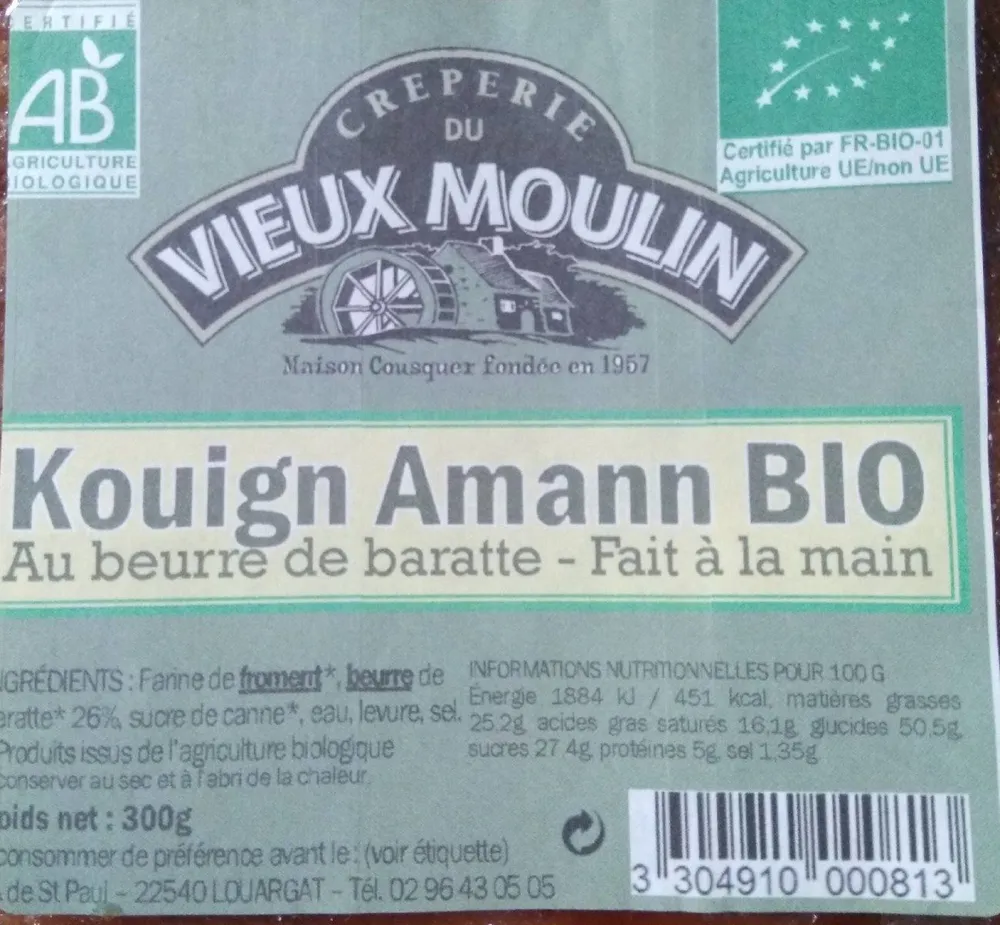 Kouign Amann Bio