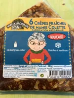 6 crêpes fraiches de Mamie Colette