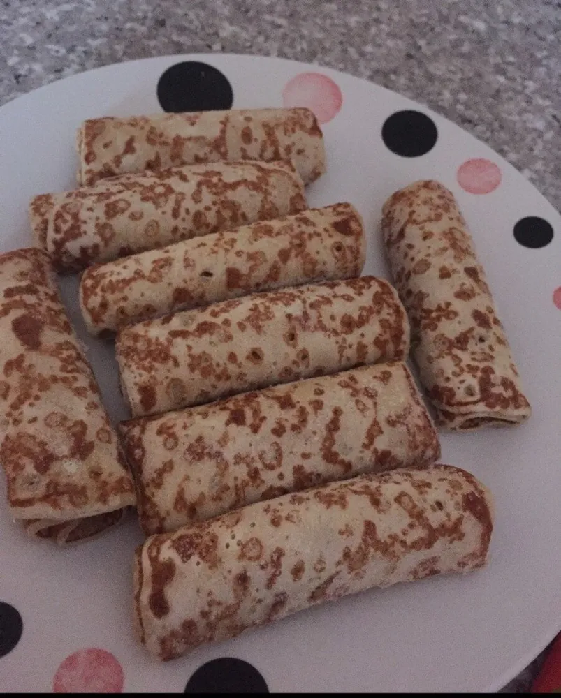 Crepes roulees chocolat X10