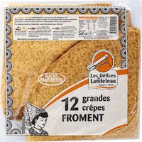 12 Grandes Crêpes de Froment