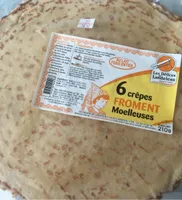 6 Crepes de froment moelleuses